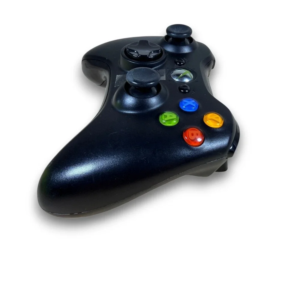 Microsoft Xbox 360 Wireless Gaming Controller Black Model 1403 Original OEM